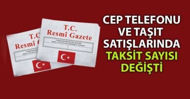 Cep Telefonu ve Araç Alımlarında Taksit Sayısında Yeni Düzenleme