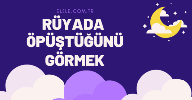 Rüyada Öpüşmek Ne Anlama Gelir?