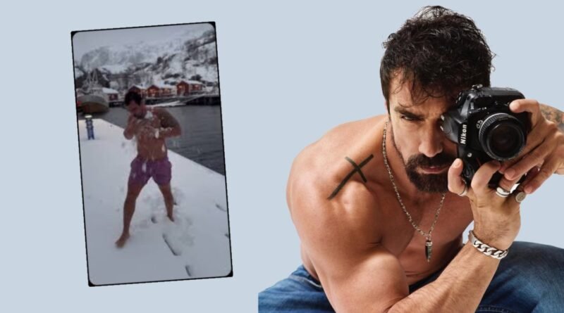 İbrahim Çelikkol, -3 Derecede Denize Girdi