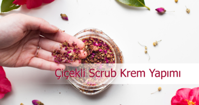 Çiçekli Peeling Kremi Yapımı (3 Kolay Tarif)