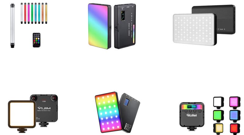 Yaratıcı Çekimler İçin En İyi Portatif LED Işık Modelleri
