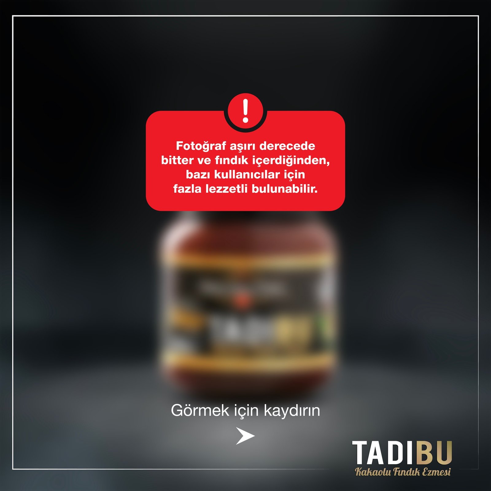 tadıbu kakaolu fındık ezmesi