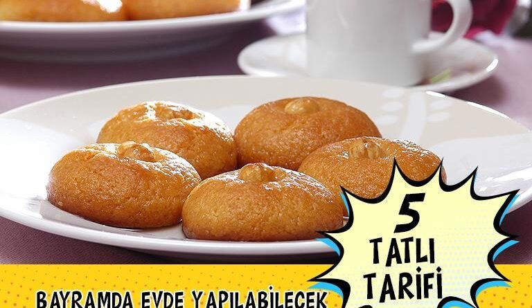 Bayramda Evde Hazırlayabileceğiniz Tatlılar