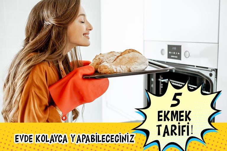 Ekmek Çeşitleri ve Evde Ekmek Yapımını Öğrenin