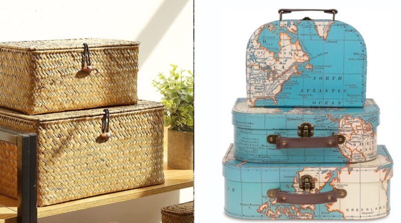 Evinize Renk Katacak 6 Şık Saklama Kutusu Modeli