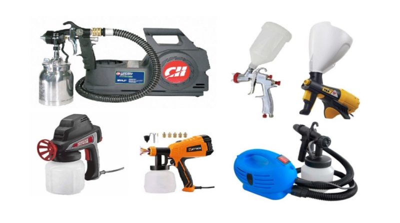 Etrafa Renk Katmanın Yolu: En İyi Boya Tabancaları