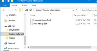 System Volume Information Dosyası Nedir? Virüs Mü?