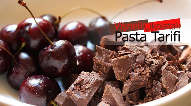 Sevdiklerinize Özel El Yapımı Vişneli Çikolatalı Pasta Sürprizi