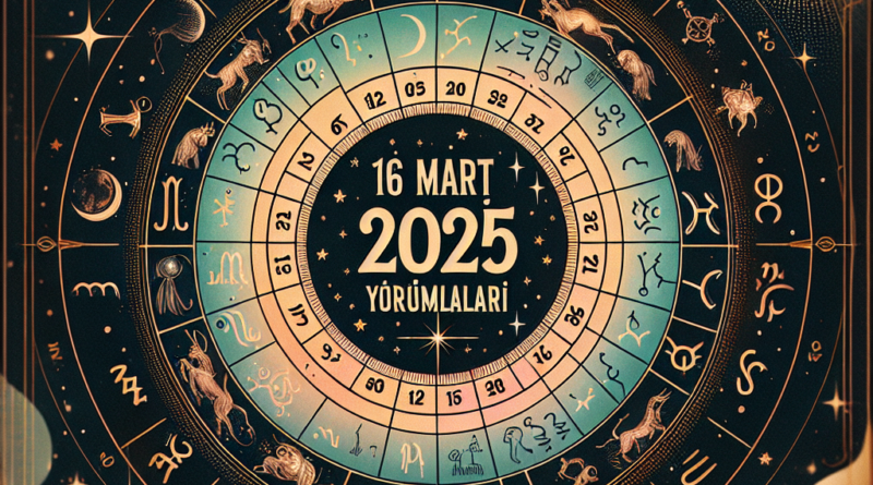 16 Mart 2025 Burç Yorumları