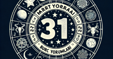 31 Mart 2025 Burç Yorumları