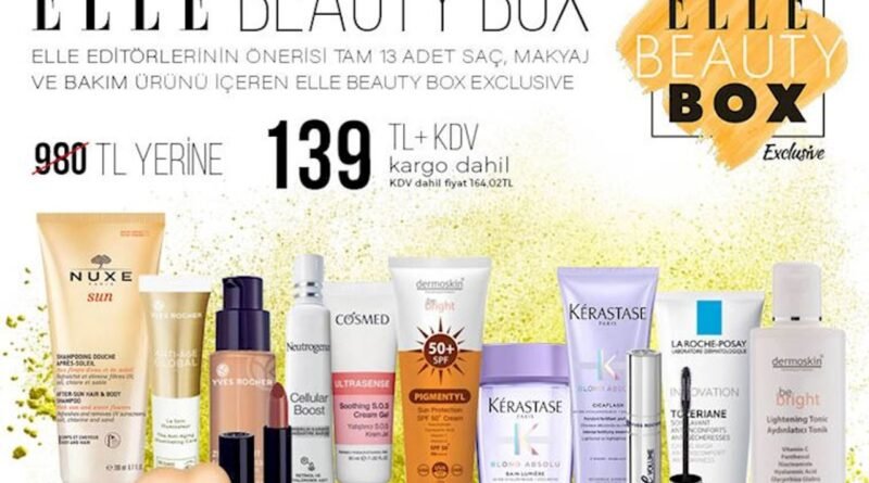 Exclusive ELLE Beauty Box