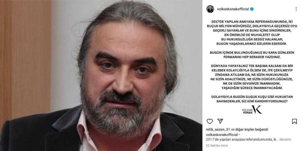Volkan Konak'tan Sert Ekrem İmamoğlu Tepkisi