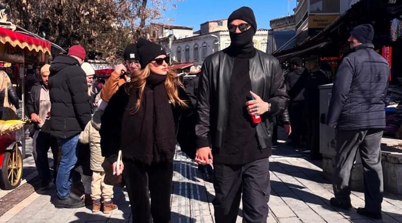 Icardi ve sevgilisi China Suarez'in İstanbul'daki turundan yeni fotoğraflar: Tanınmamak için maske kullandı!