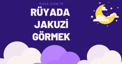 Rüyada Jakuzi Görmek Neyi İfade Eder?