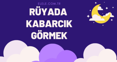 Rüyada Kabarcık Görmek Ne Anlama Gelir?