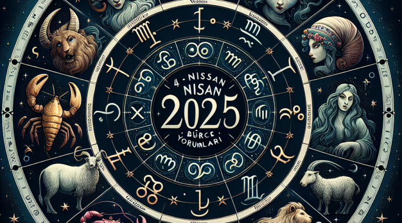 4 Nisan 2025 Burç Yorumları
