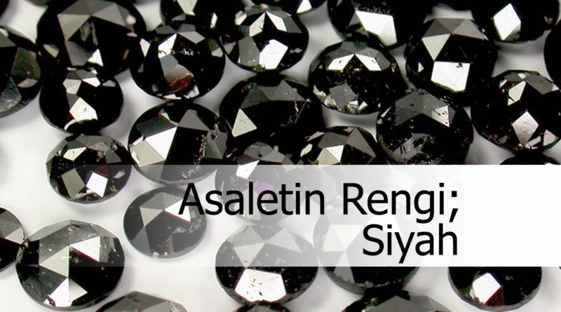 Asaletin Rengi: Siyah Mücevherler