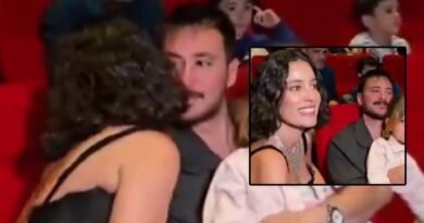 Anıl Altan, eşi Pelin Akil'i galada yalnız bırakmadı! Kocasını öptüğü an gündem oldu...