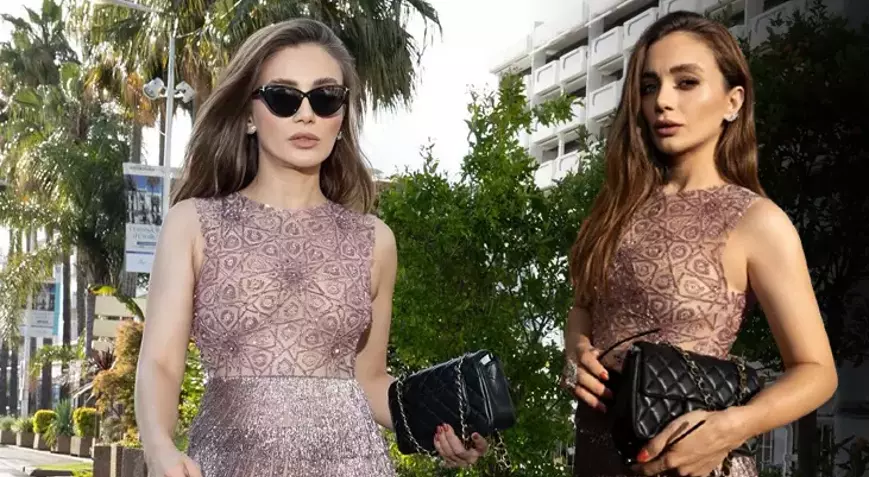 Damla Sönmez Cannes’da Göz Kamaştırdı! Kıyafetiyle Tam Not Aldı