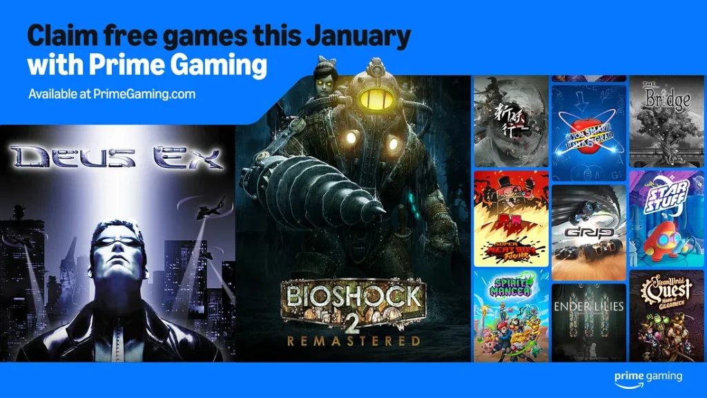 Amazon Prime Gaming Ocak 2025'te Sunulacak Oyunlar Açıklandı!