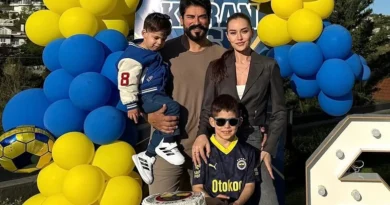 Fahriye Evcen ve Burak Özçivit’in Oğlu Karan 6 Yaşına Girdi