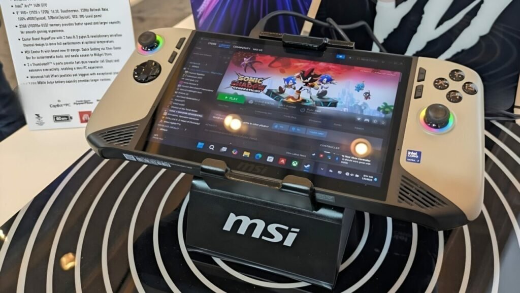 MSI Claw 8 AI+ Oyun Konsolu CES Fuarı'nda Tanıtıldı!