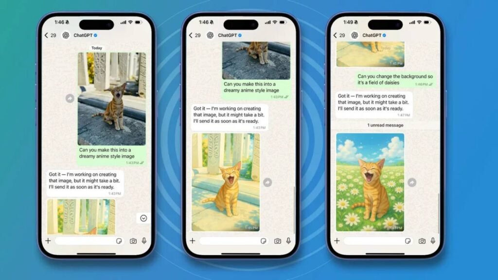 ChatGPT Görselleri Artık WhatsApp Üzerinden Oluşturulabiliyor!