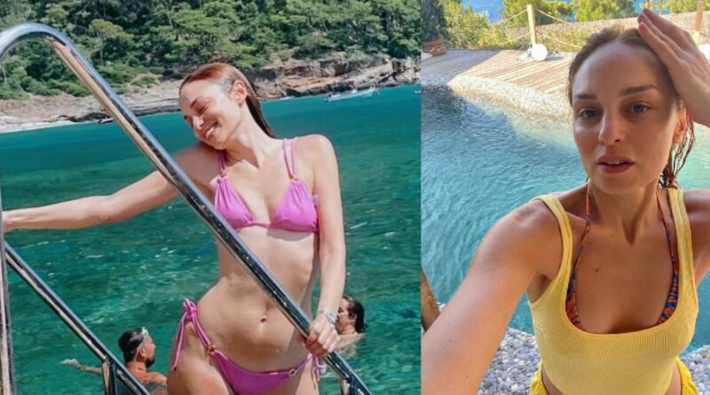Nilperi Şahinkaya'nın Tatil Pozları Sosyal Medyada Olay Yarattı!