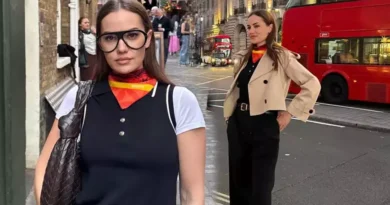 Fahriye Evcen'in Londra Tatilinden Etkileyici Paylaşımları