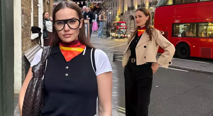 Fahriye Evcen'in Londra Tatilinden Etkileyici Paylaşımları