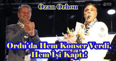 Ozan Orhon Orduda Konser Verdi, İşleri Kapıyor!