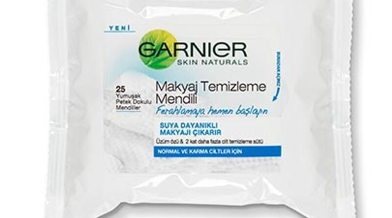 Makyajınıza veda etmenin pratik yolu: Garnier'in makyaj temizleme mendilleri!