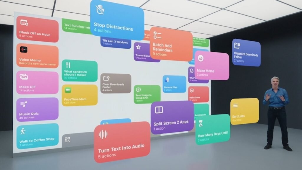 Apple, Shortcuts Uygulamasını Apple Intelligence ile Yeniliyor