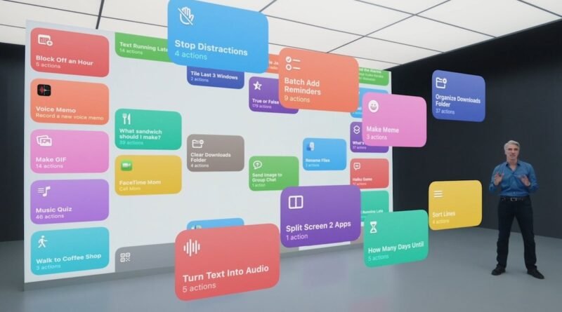 Apple, Shortcuts Uygulamasını Apple Intelligence ile Yeniliyor