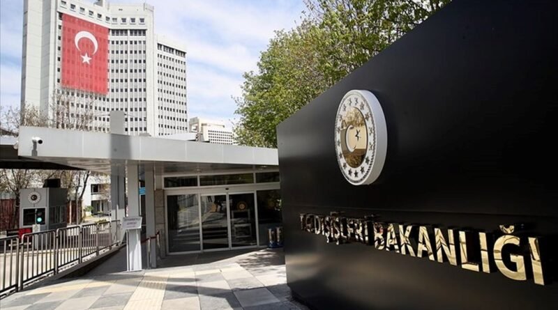 Dışişleri Bakanlığı'ndan İsrail'e Yanıt - Güncel Türkiye Haberleri