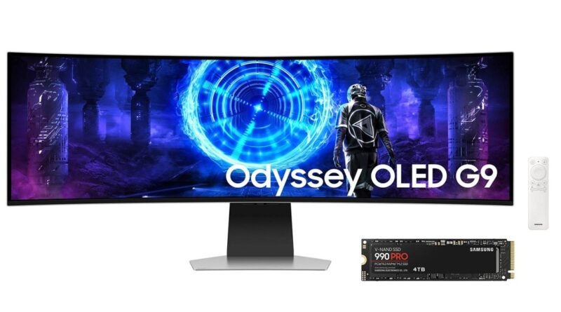 Samsung G9 Monitör ve 990 Pro SSD Paketinde 800 TL'den Fazla Tasarruf Edin!