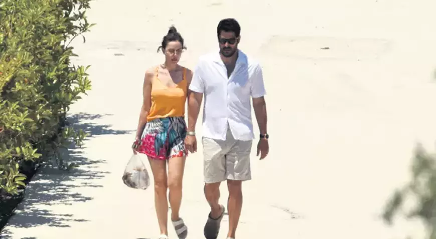 Fahriye Evcen ve Burak Özçivit, Bodrum'daki Yeni Mülklerini İnceledi