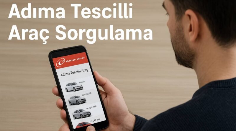 e-Devlet ile Kayıtlı Araç Sorgulama