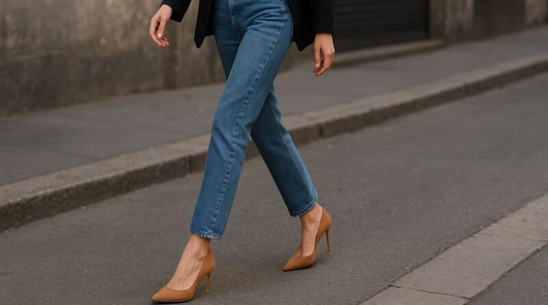 Düz paça pantolon nasıl tarz edilir?