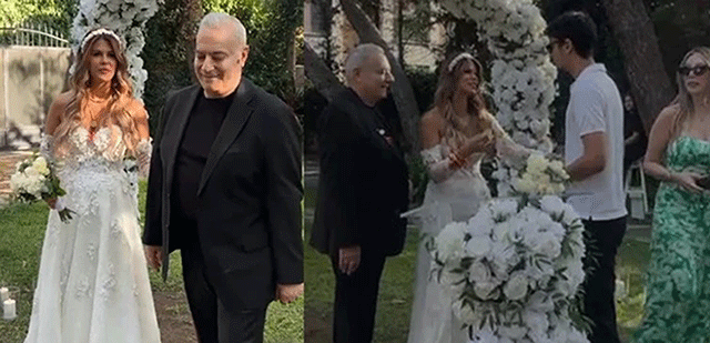 Mehmet Ali Erbil ve Gülseren Ceylan, Sade Bir Törenle Evlendiler!