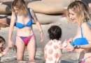 Hazal Kaya ve Kızı Leyla'nın Çeşme'de Tatil Keyfi