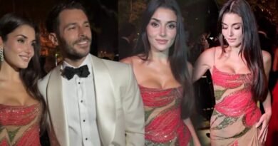 Hande Erçel Lübnan’da: Elie Saab’ın Oğlunun Düğününe Katıldı