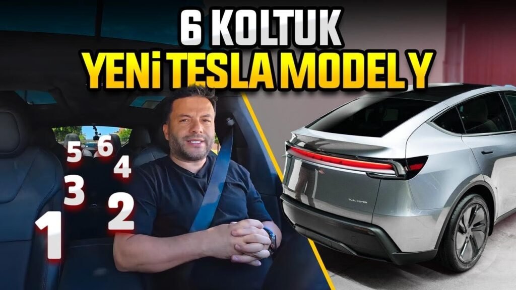 6 Koltuklu Model X ile Otonom Sürüş: Yeni Tesla Model Y L Özellikleri!