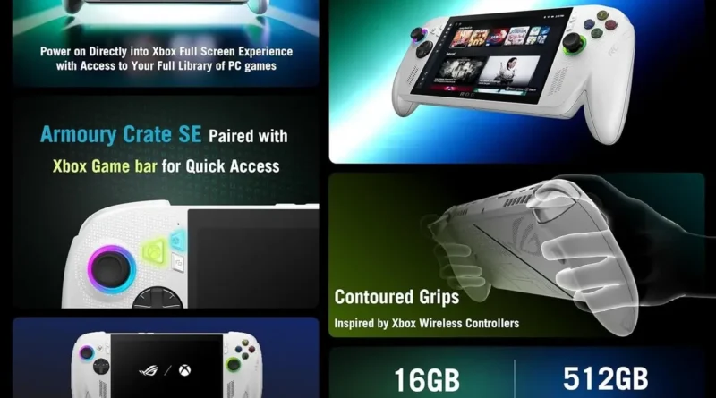 Asus ROG Xbox Ally Özellikleri Belirlendi