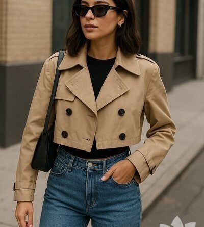 Sonbaharda kısa trençkotlar popülerleşiyor  
                                             Moda