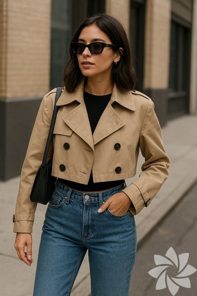 Sonbaharda kısa trençkotlar popülerleşiyor
Moda