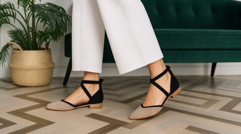 Kısa boylu kadınlar düz ayakkabıyı nasıl tercih edebilir?