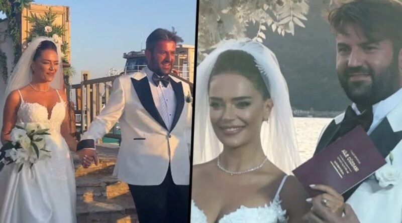 İpek Karapınar ve yönetmen Ali Balcı dünyaevine girdi