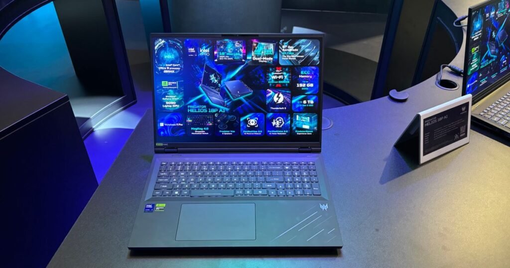 Acer'ın devasa yeni oyun laptopunu denedim: Benchmark sonuçlarıyla birlikte ilk izlenimler!