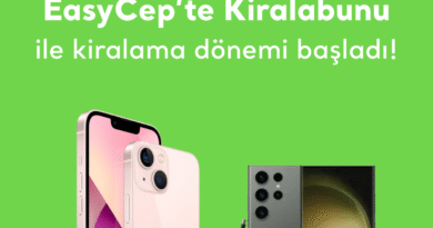 EasyCep ve Kiralabunu, Elektronik Ürün Kiralama Alanında Güçlerini Birleştiriyor